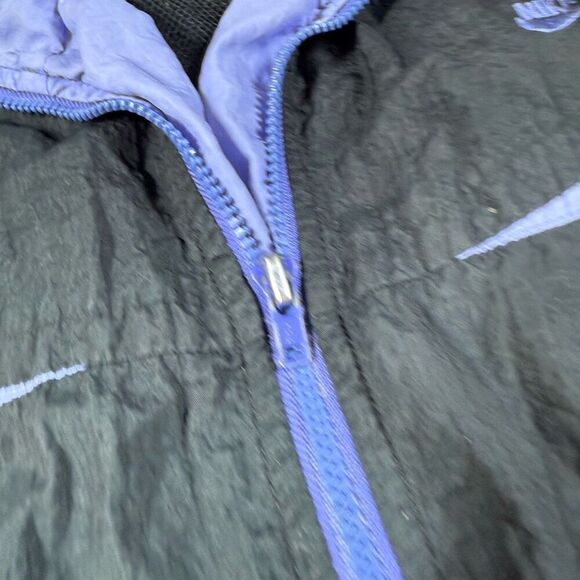Vintage 90s Nike Windbreaker Athletic Zip Up Jacket - Picture 4 of 6